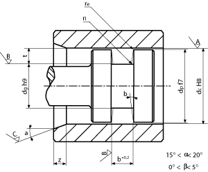 O-Ring radial static seal